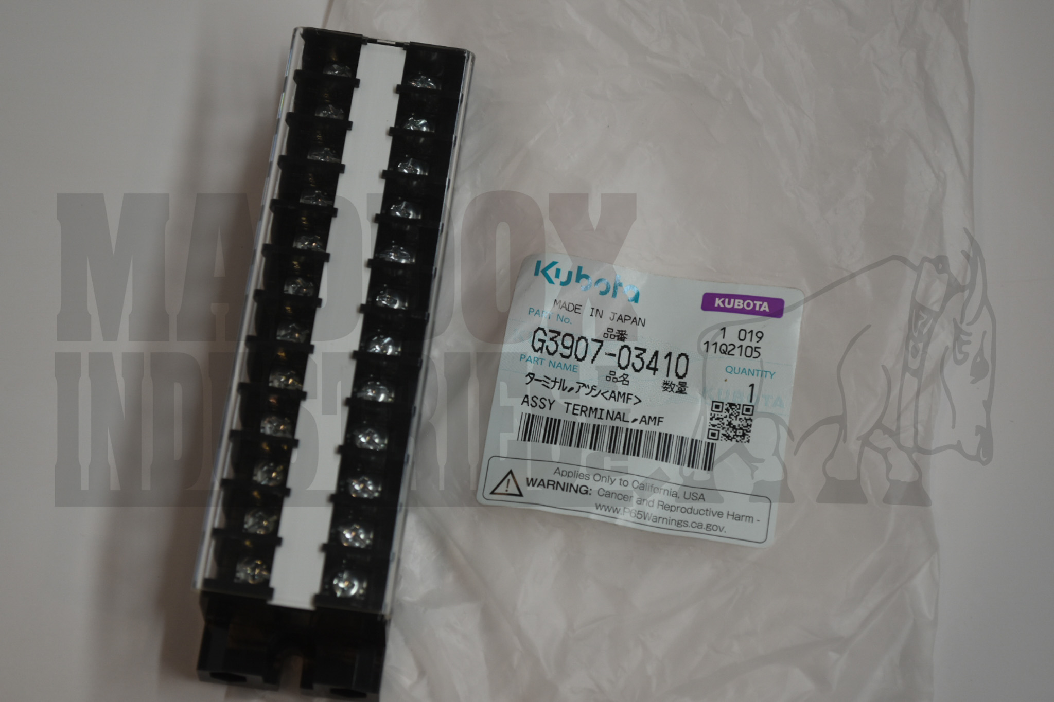 Kubota G3907-03410 Terminal